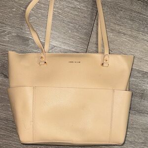Anne Klein Tan Tote Bag